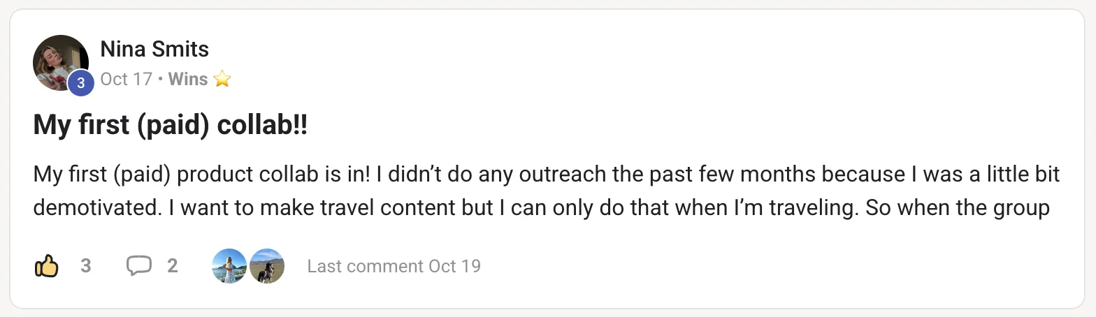 Success Story 1